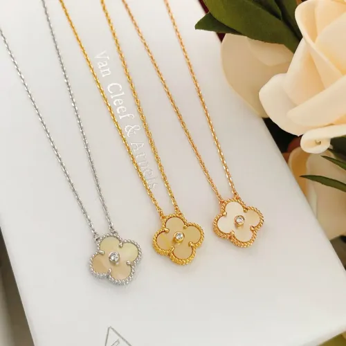 Replica Van Cleef & Arpels Necklaces For Women #1406566 $25.00 USD for Wholesale