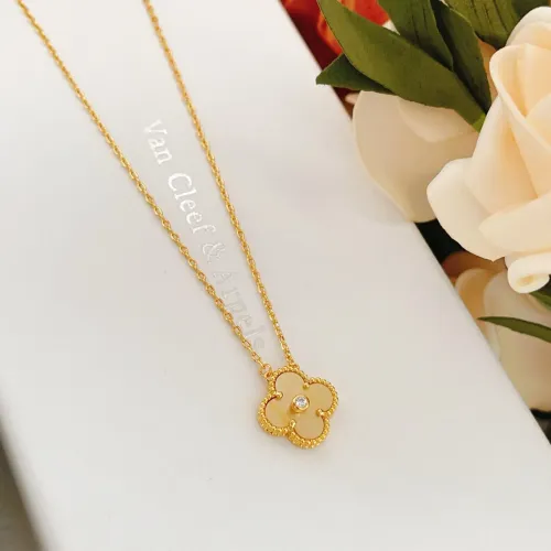 Replica Van Cleef & Arpels Necklaces For Women #1406568 $25.00 USD for Wholesale