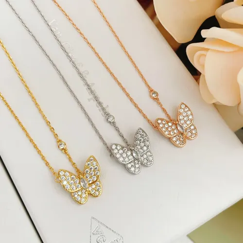 Replica Van Cleef & Arpels Necklaces For Women #1406573 $25.00 USD for Wholesale