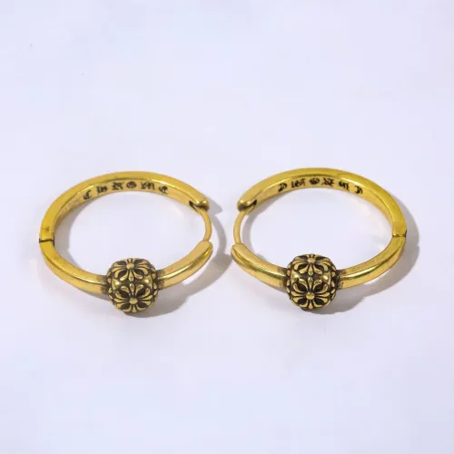 Replica Chrome Hearts Earrings For Women #1406689 $38.00 USD for Wholesale