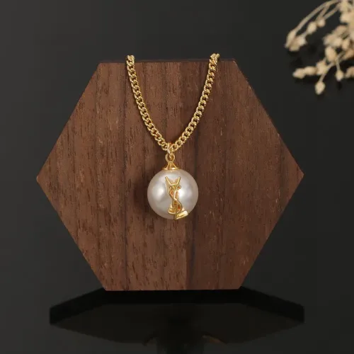 Replica Yves Saint Laurent YSL Necklaces For Women #1406733 $29.00 USD for Wholesale