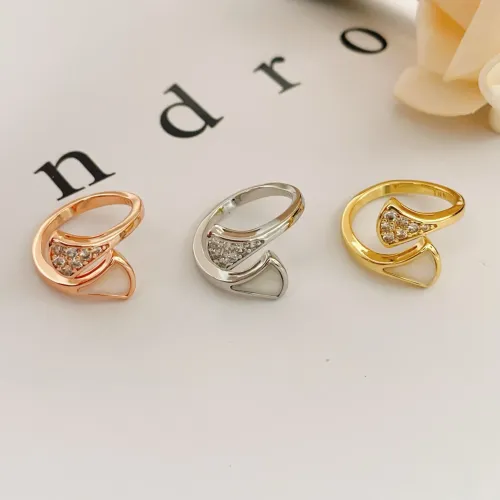 Replica Bvlgari Rings For Women #1406796 $25.00 USD for Wholesale