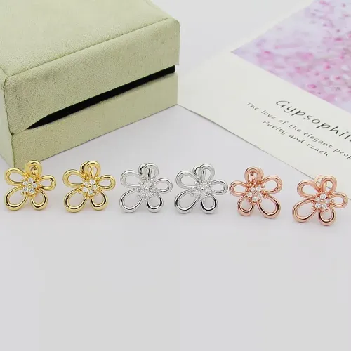 Replica Van Cleef & Arpels Earrings For Women #1406824 $27.00 USD for Wholesale