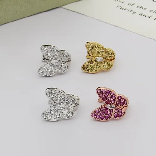 Replica Van Cleef & Arpels Earrings For Women #1406831 $29.00 USD for Wholesale