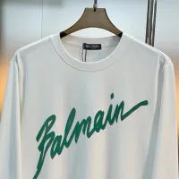 $80.00 USD Balmain T-Shirts Long Sleeved For Men #1393464
