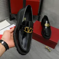 $85.00 USD Valentino Leather Shoes For Men #1399070