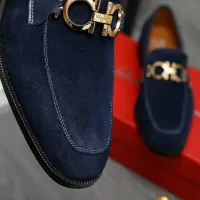 $80.00 USD Salvatore Ferragamo Leather Shoes For Men #1399135