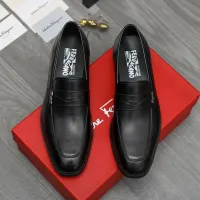 $82.00 USD Salvatore Ferragamo Leather Shoes For Men #1399151