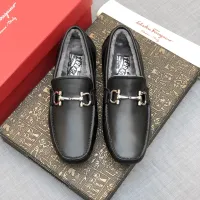 $98.00 USD Salvatore Ferragamo Leather Shoes For Men #1399439