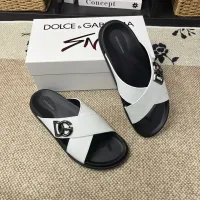 $60.00 USD Dolce & Gabbana D&G Slippers For Men #1399465