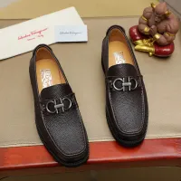 $98.00 USD Salvatore Ferragamo Leather Shoes For Men #1399785