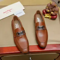 $108.00 USD Salvatore Ferragamo Leather Shoes For Men #1399794