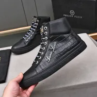 $88.00 USD Philipp Plein PP High Tops Shoes For Men #1400017