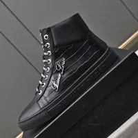 $88.00 USD Philipp Plein PP High Tops Shoes For Men #1400017