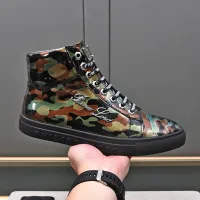$88.00 USD Philipp Plein PP High Tops Shoes For Men #1400019