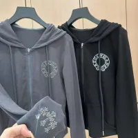 $102.00 USD Chrome Hearts Tracksuits Long Sleeved For Women #1400431