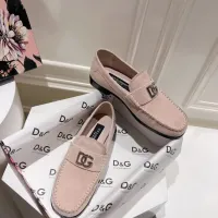 $118.00 USD Dolce & Gabbana D&G Leather Shoes For Women #1400752