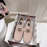 $118.00 USD Dolce & Gabbana D&G Leather Shoes For Women #1400752