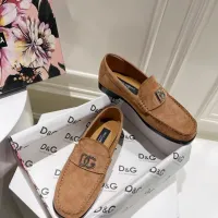 $118.00 USD Dolce & Gabbana D&G Leather Shoes For Women #1400753