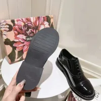 $122.00 USD Dolce & Gabbana D&G Leather Shoes For Women #1400760