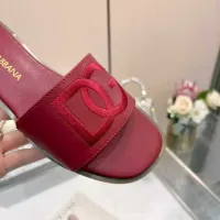 $82.00 USD Dolce & Gabbana D&G Slippers For Women #1400793