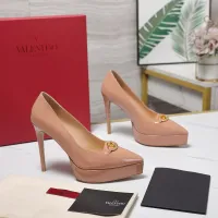 $125.00 USD Valentino High-Heeled Shoes For Women #1401128