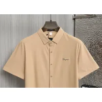 $52.00 USD Salvatore Ferragamo Shirts Short Sleeved For Men #1402768