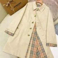 $202.00 USD Burberry Trench Coat Long Sleeved For Men #1403301