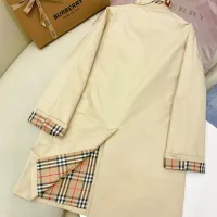 $202.00 USD Burberry Trench Coat Long Sleeved For Men #1403301