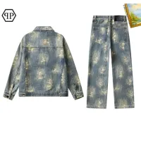 $100.00 USD Philipp Plein PP Tracksuits Long Sleeved For Men #1403864