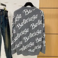 $85.00 USD Balenciaga Sweaters Long Sleeved For Men #1405105