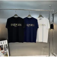 $76.00 USD Balmain T-Shirts Short Sleeved For Men #1405235