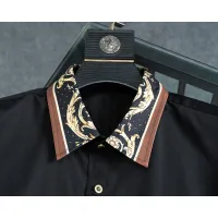 $48.00 USD Versace Shirts Long Sleeved For Men #1405856