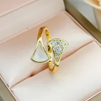 $25.00 USD Bvlgari Rings In Gold For Women #1406798