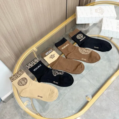 Replica Versace Socks #1407351 $25.00 USD for Wholesale