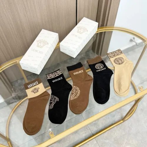 Replica Versace Socks #1407351 $25.00 USD for Wholesale