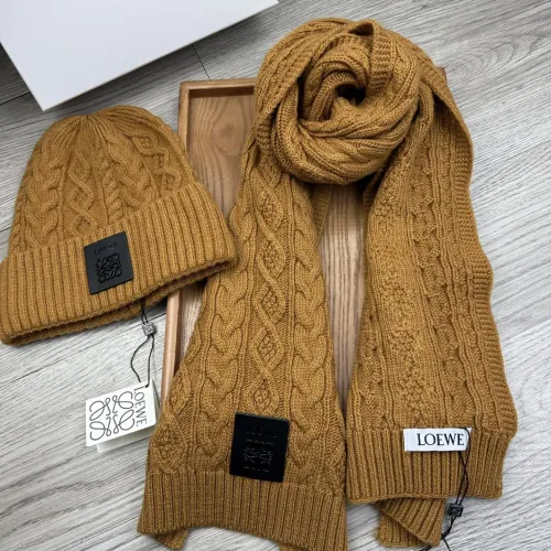 Replica LOEWE Hat and Scarf Set #1407594 $52.00 USD for Wholesale