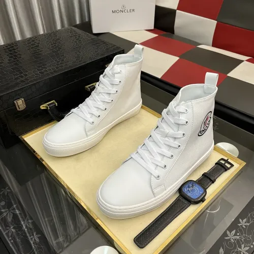Replica Moncler High Tops Shoes For Men #1407837 $85.00 USD for Wholesale