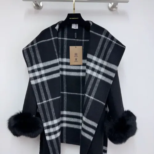 Replica Burberry Coats Long Sleeved For Women #1408327 $172.00 USD for Wholesale