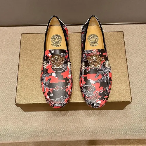 Versace Leather Shoes For Men #1408364