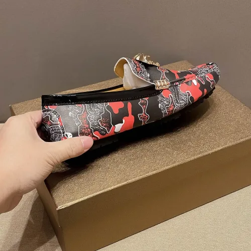 Replica Versace Leather Shoes For Men #1408364 $76.00 USD for Wholesale