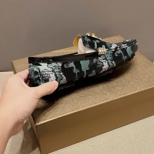 Replica Versace Leather Shoes For Men #1408365 $76.00 USD for Wholesale