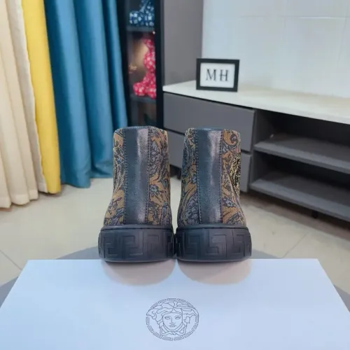 Replica Versace High Tops Shoes For Men #1408413 $80.00 USD for Wholesale