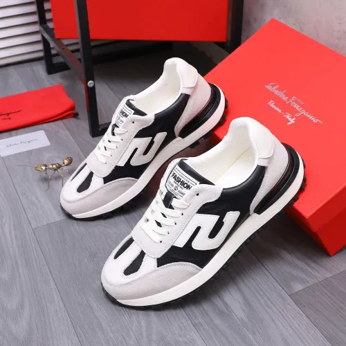 Replica Salvatore Ferragamo Casual Shoes For Men #1408522 $80.00 USD for Wholesale