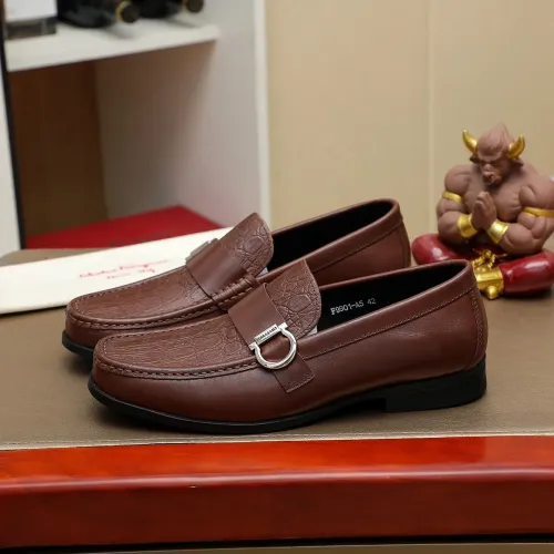 Salvatore Ferragamo Leather Shoes For Men #1408689