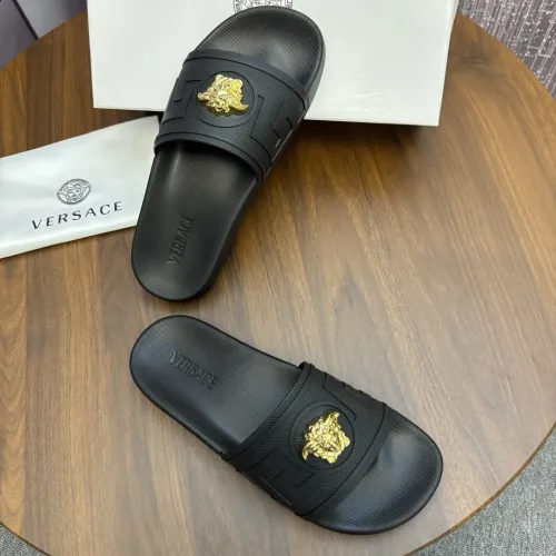 Replica Versace Slippers For Men #1408794 $48.00 USD for Wholesale