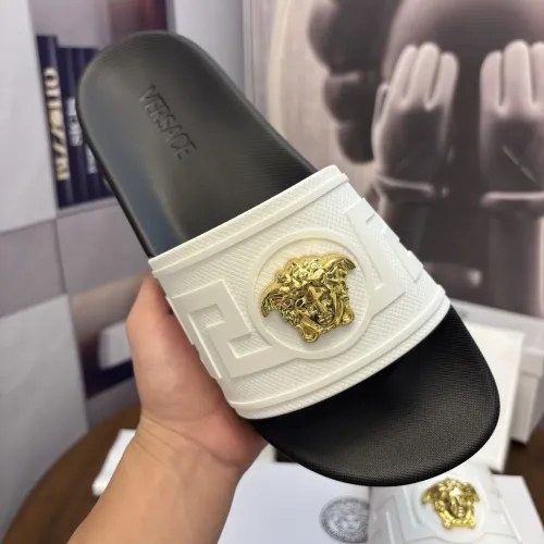 Replica Versace Slippers For Men #1408820 $48.00 USD for Wholesale