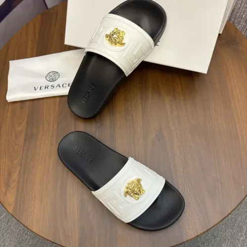 Replica Versace Slippers For Men #1408820 $48.00 USD for Wholesale