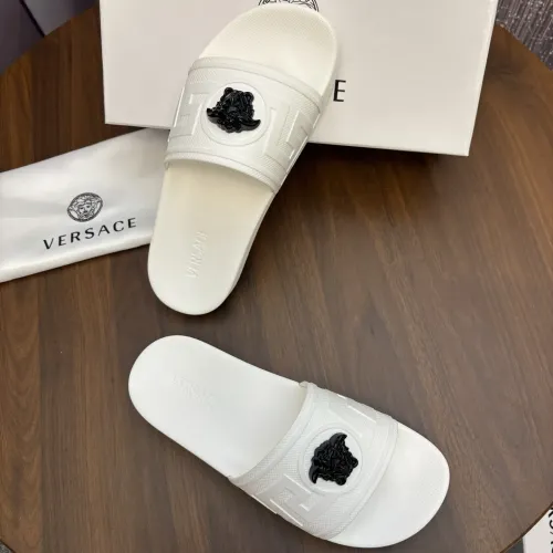 Replica Versace Slippers For Men #1408827 $48.00 USD for Wholesale
