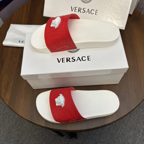 Replica Versace Slippers For Men #1408828 $48.00 USD for Wholesale
